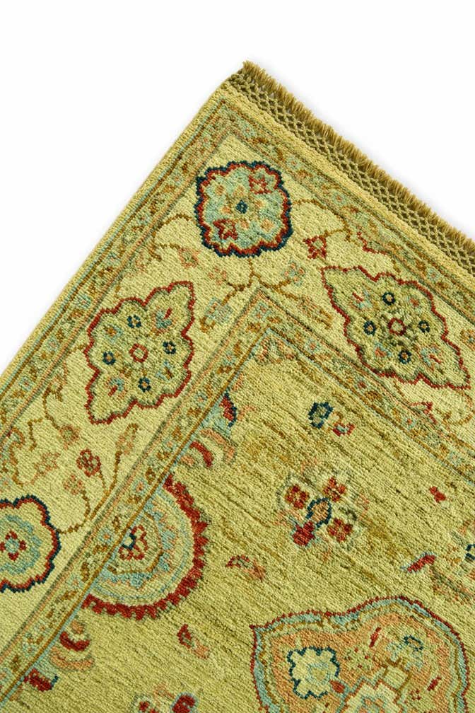 2' 9 x 9' 8 Hand Knotted Ariana Ziegler Runner Rug