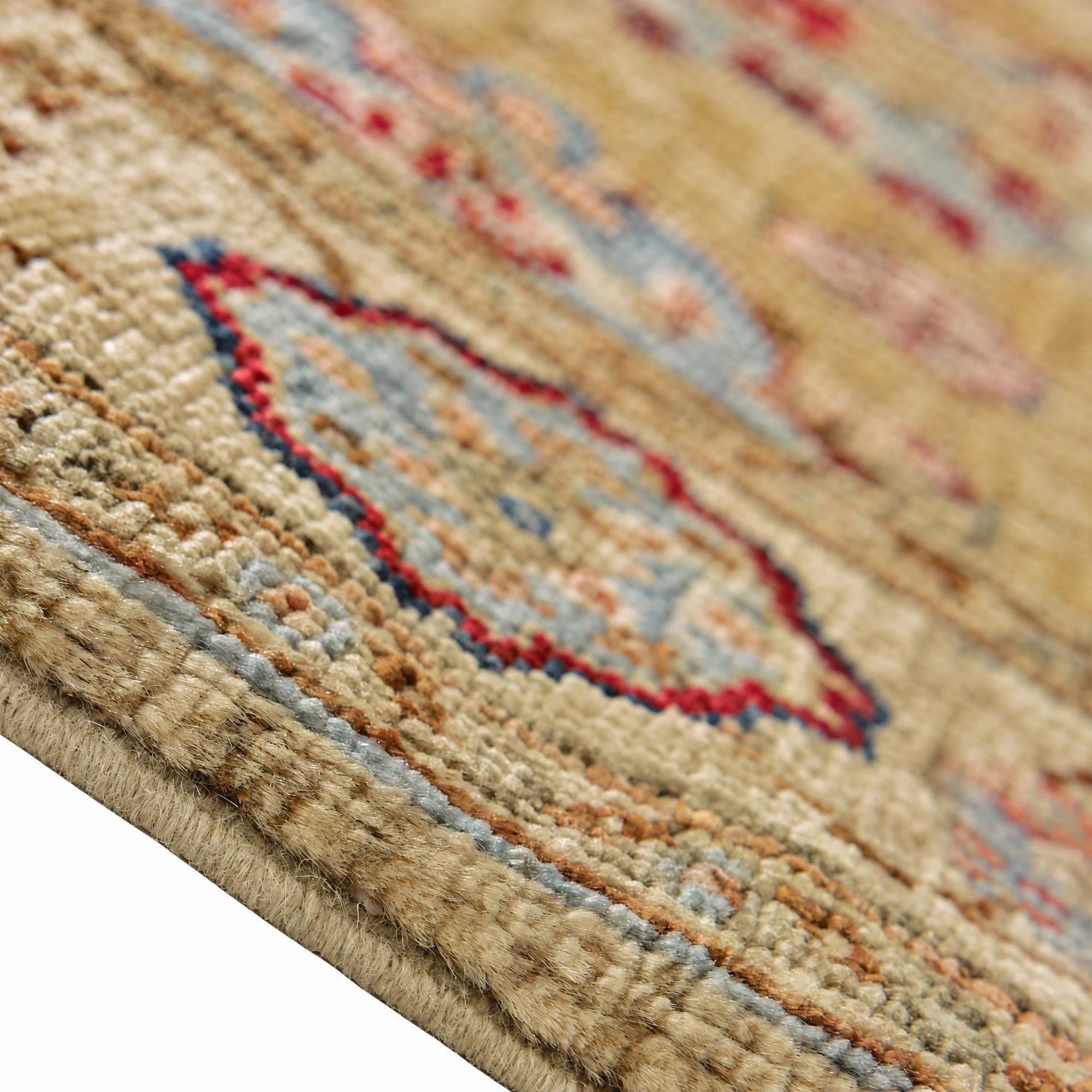 85cm x 295cm Hand Knotted Ariana Ziegler Runner Rug