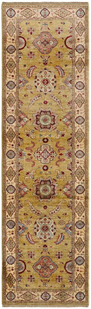 2' 9 x 9' 8 Hand Knotted Ariana Ziegler Runner Rug