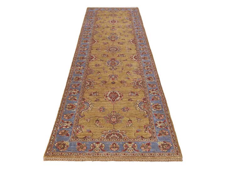 2' 8 x 10' 4 Hand Knotted Ariana Ziegler Runner Rug