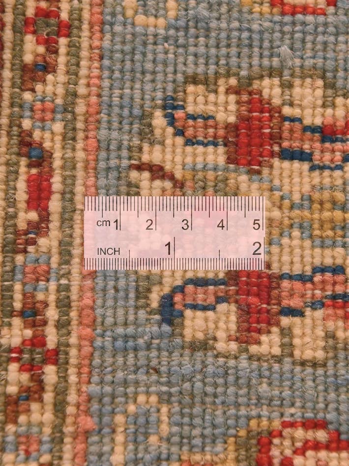 Detail image of 2' 8 x 10' 4 Hand Knotted Ariana Ziegler Runner Rug