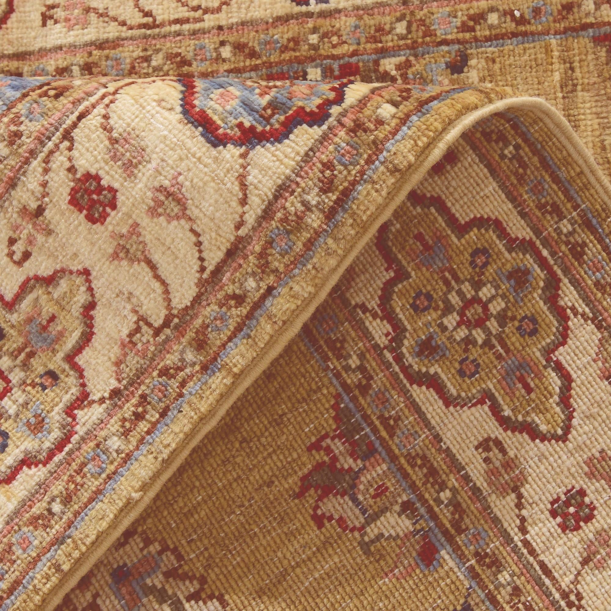 2' 11 x 10' 6 Hand Knotted Ariana Ziegler Runner Rug