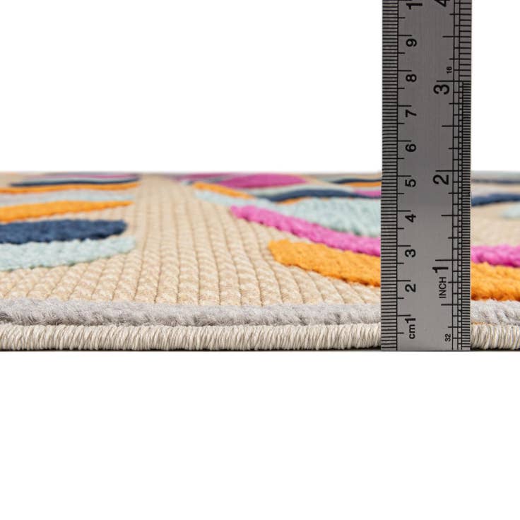 Detail image of 2' x 10' Easy-Clean Aruba Indoor / Outdoor Runner Rug