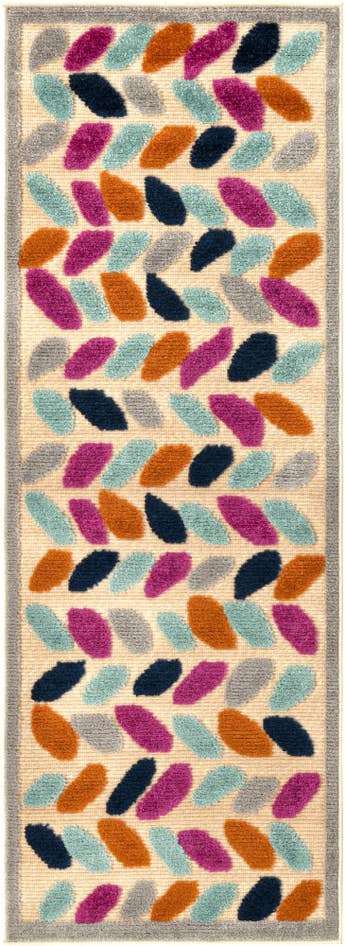 Detail image of 2' x 6' Easy-Clean Aruba Indoor / Outdoor Runner Rug