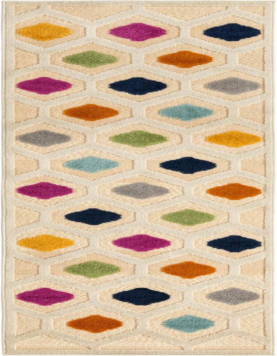 Detail image of 2' x 8' Easy-Clean Aruba Indoor / Outdoor Runner Rug
