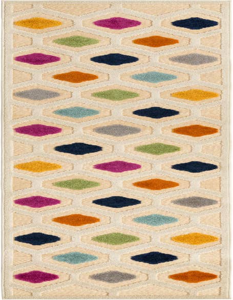 Detail image of 2' x 10' Easy-Clean Aruba Indoor / Outdoor Runner Rug