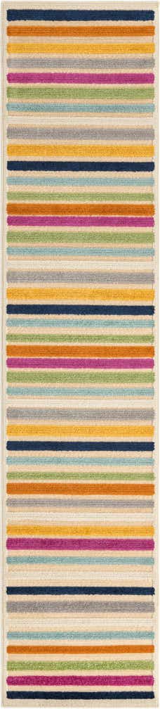 2' x 10' Easy-Clean Aruba Indoor / Outdoor Runner Rug