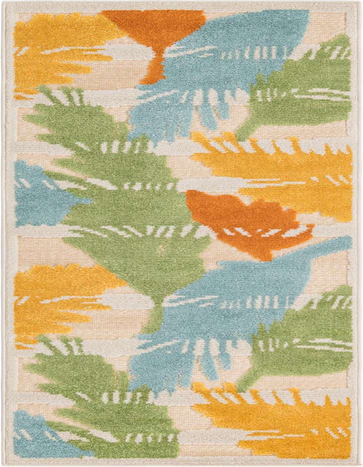 2' x 6' Easy-Clean Aruba Indoor / Outdoor Runner Rug