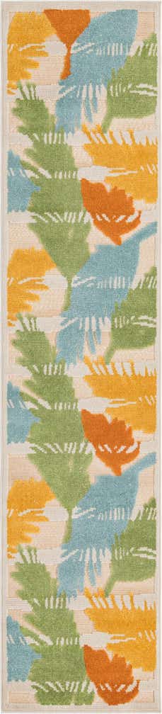 2' x 10' Easy-Clean Aruba Indoor / Outdoor Runner Rug