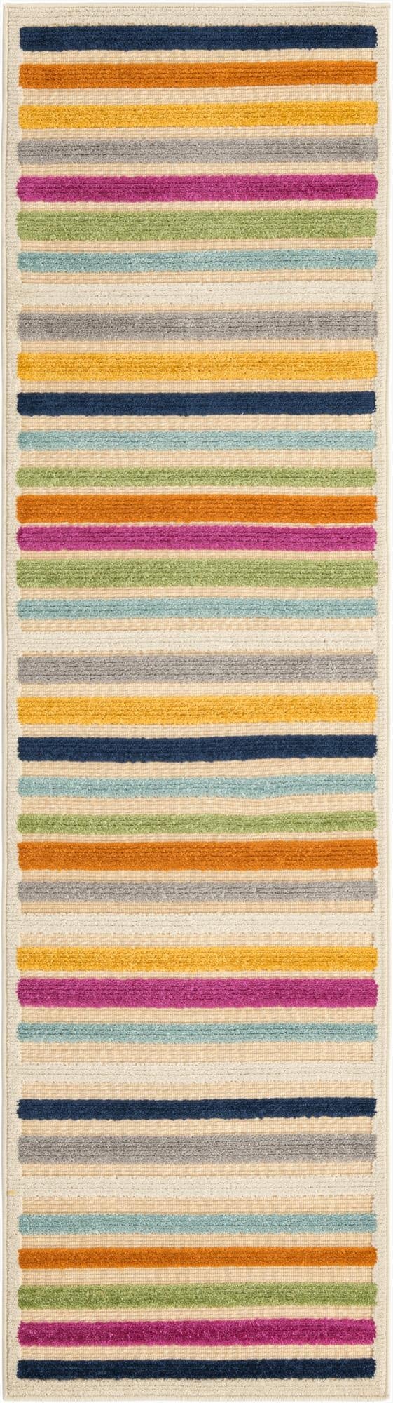 2' x 8'  Washable Aruba Indoor / Outdoor Runner Rug