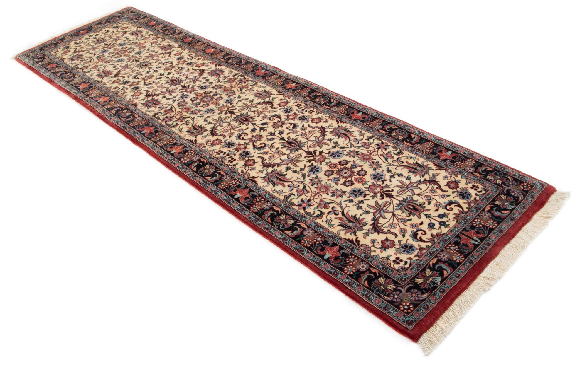2' 5 x 8' 6 Bidjar With Silk Runner Rug