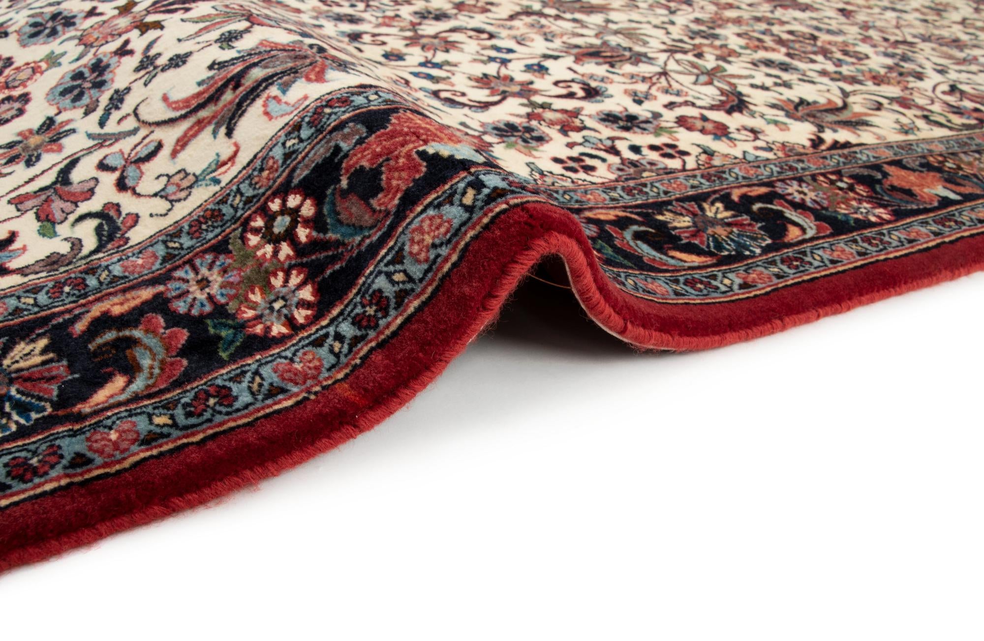 2' 5 x 8' 6 Bidjar With Silk Runner Rug