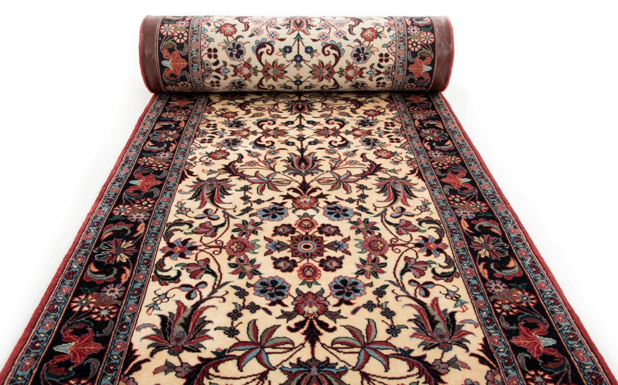2' 5 x 8' 6 Bidjar With Silk Runner Rug