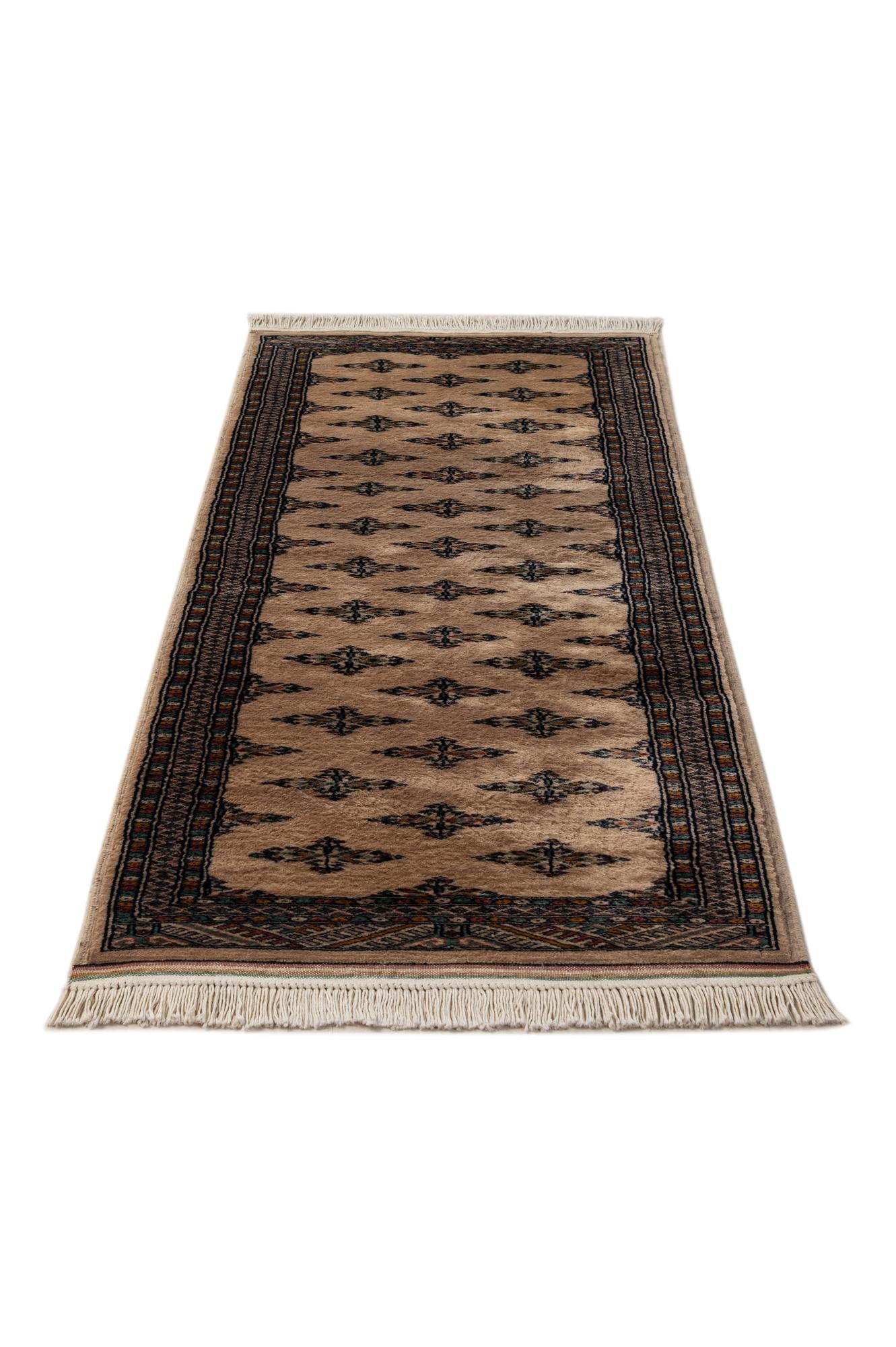 2' 1 x 6' 1 Hand Knotted Bokhara Oriental Wool Runner Rug