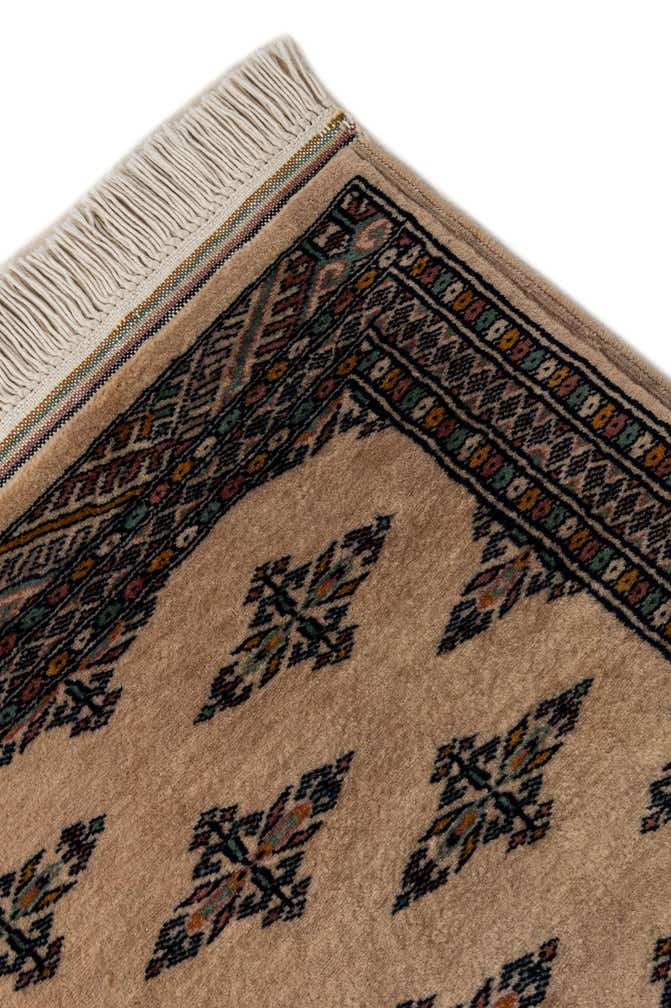 2' 1 x 6' 1 Hand Knotted Bokhara Oriental Wool Runner Rug