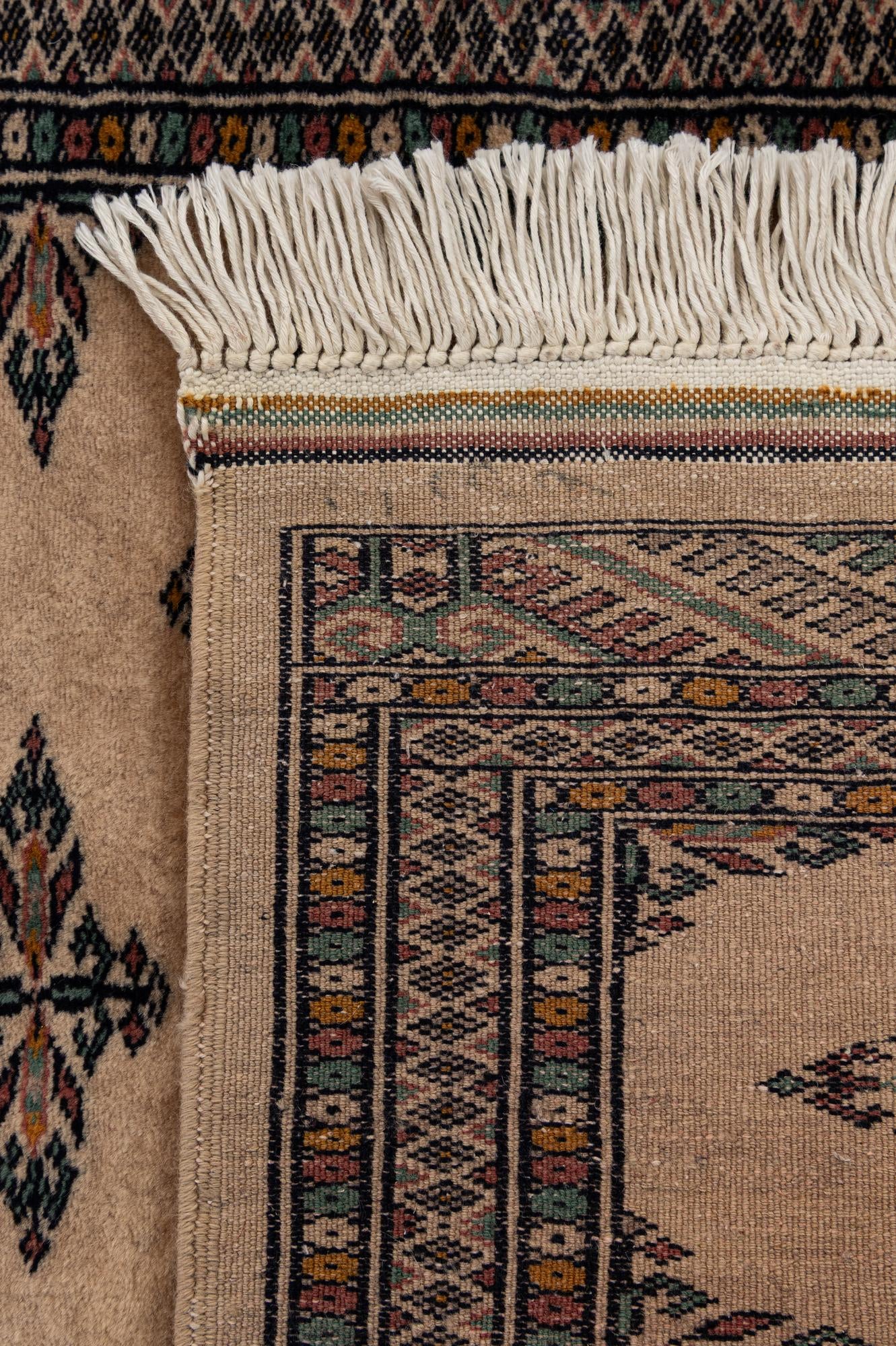 2' 1 x 6' 1 Hand Knotted Bokhara Oriental Wool Runner Rug