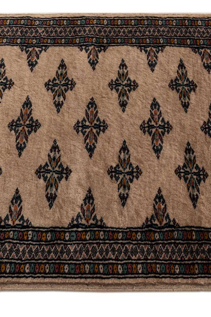 2' 1 x 6' 1 Hand Knotted Bokhara Oriental Wool Runner Rug