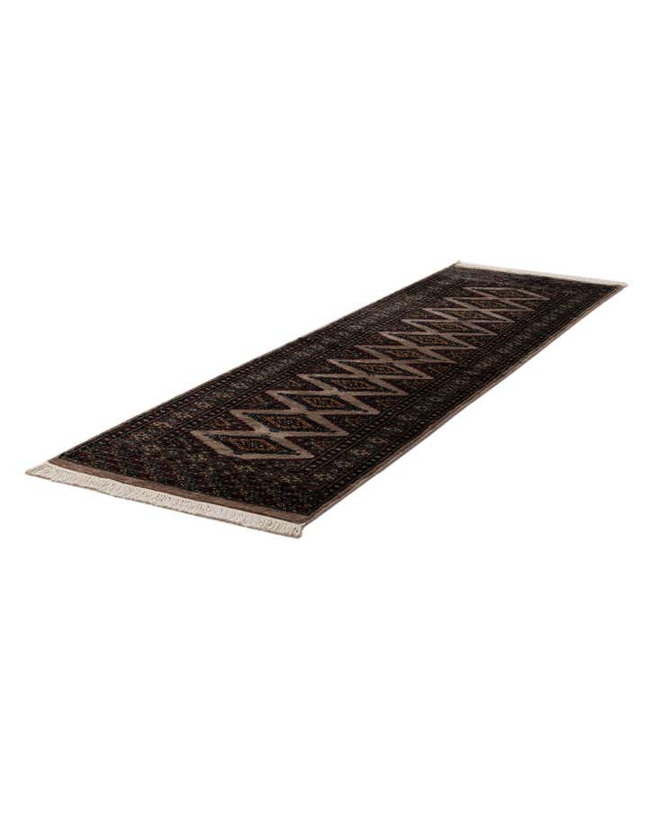 2' 6 x 8' 6 Hand Knotted Bokhara Oriental Wool Runner Rug