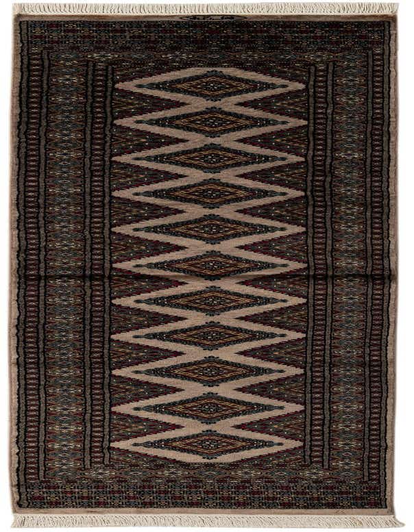 2' 6 x 8' 6 Hand Knotted Bokhara Oriental Wool Runner Rug