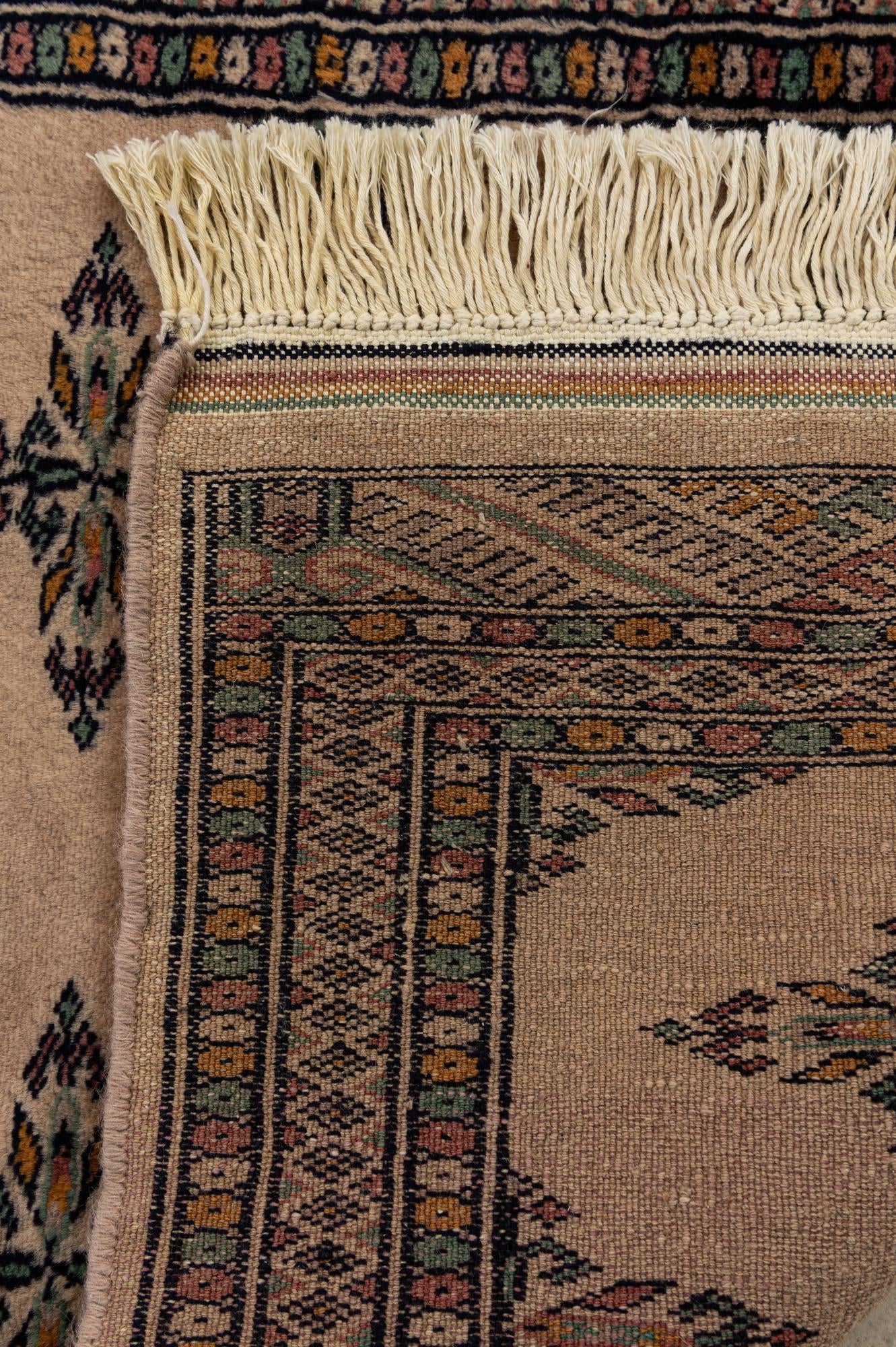 2' 1 x 6' 4 Hand Knotted Bokhara Oriental Wool Runner Rug
