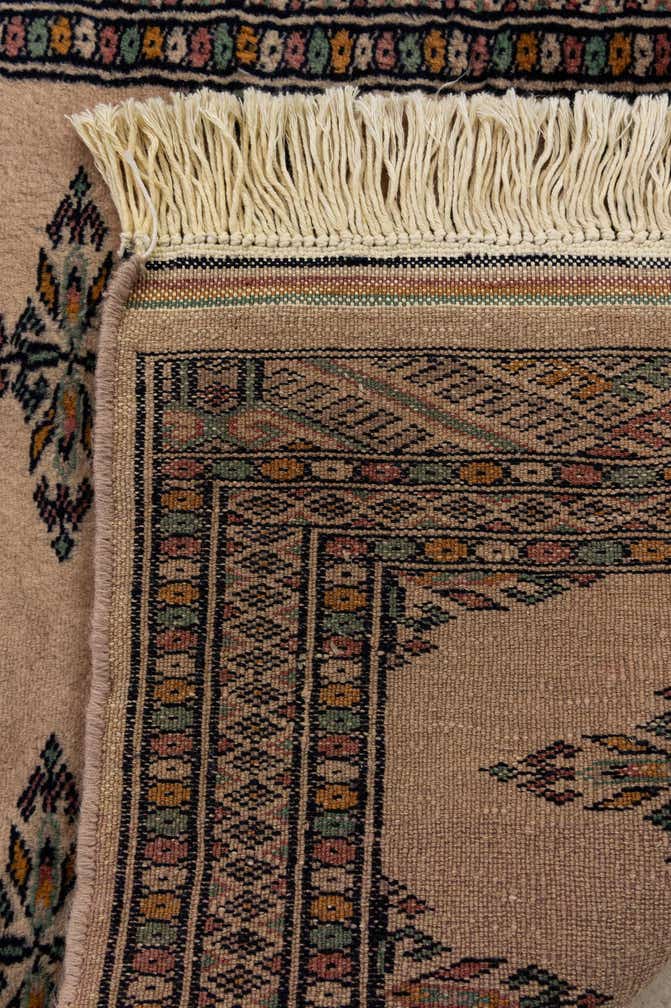 2' 1 x 6' 4 Hand Knotted Bokhara Oriental Wool Runner Rug