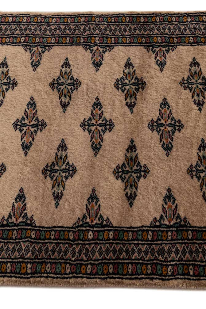2' 1 x 6' 4 Hand Knotted Bokhara Oriental Wool Runner Rug