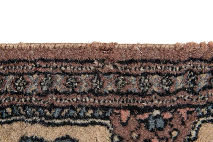 1' x 4' Hand Knotted Bokhara Oriental Wool Runner Rug