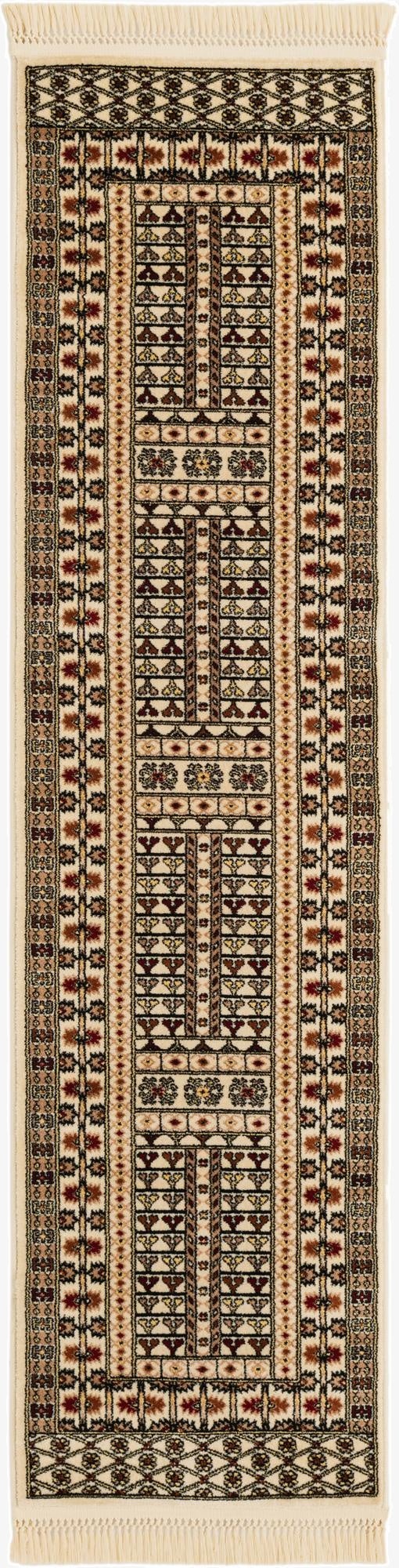 2' x 8' Bokhara Runner Rug
