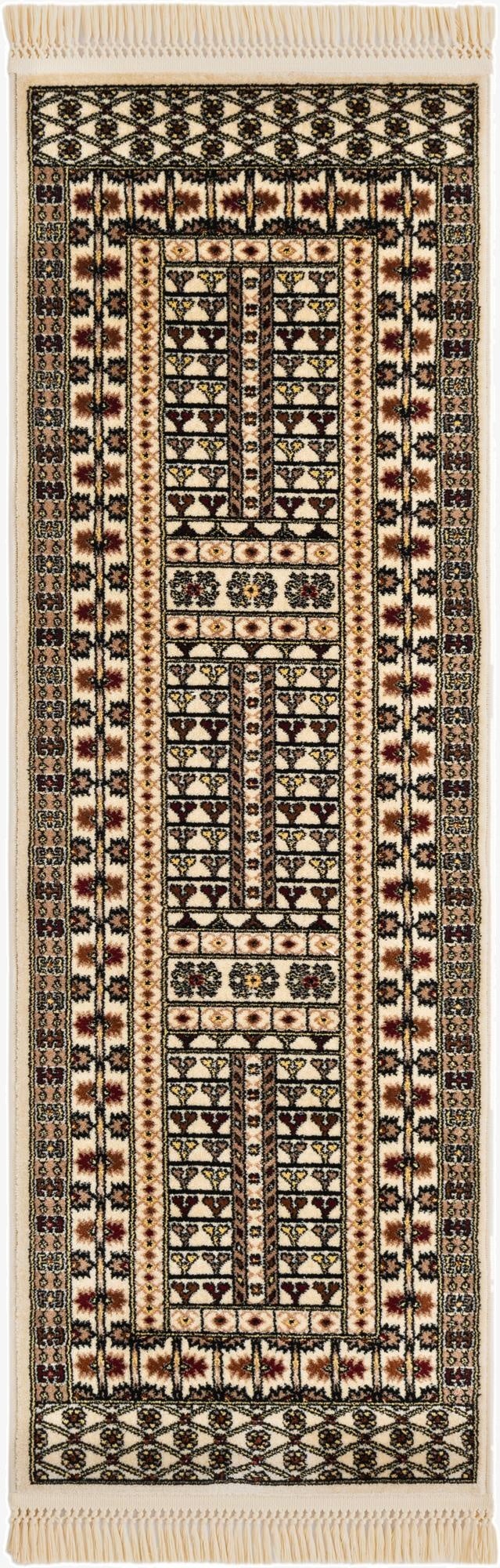 2' x 6' Bokhara Runner Rug