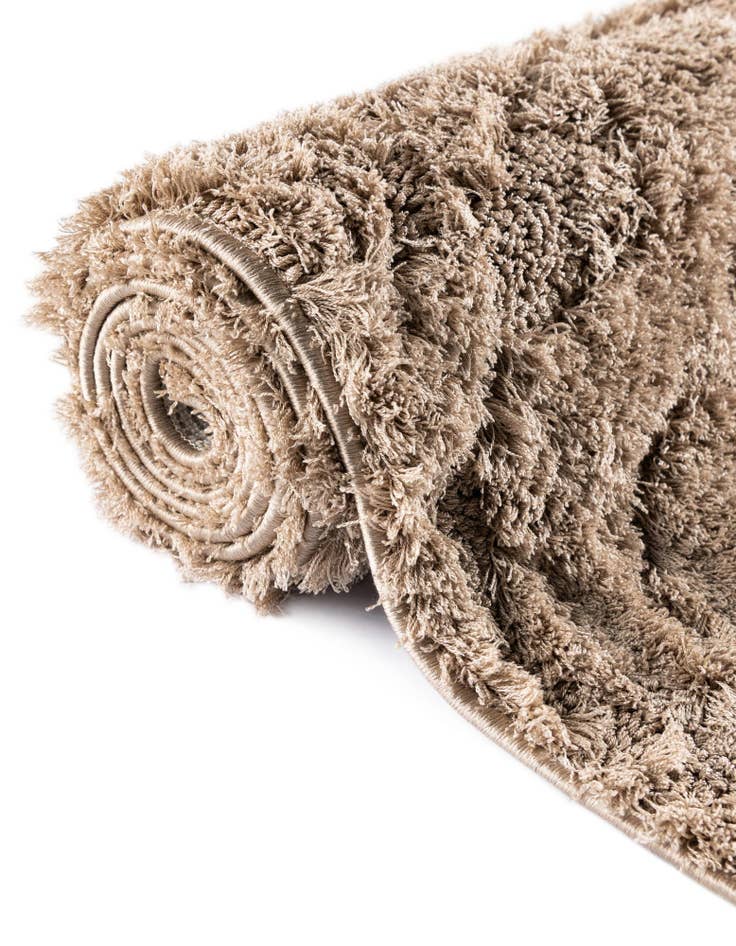 Detail image of 2' x 6' 7 Botanical Shag Runner Rug