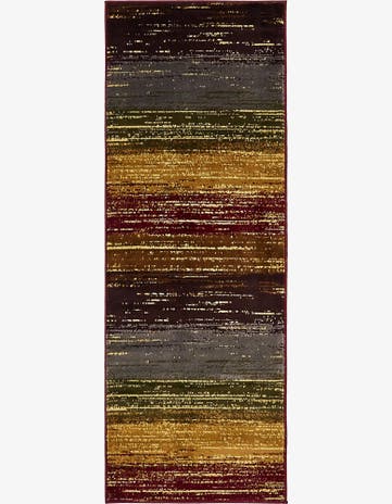 Beige Cafe Runner Rug