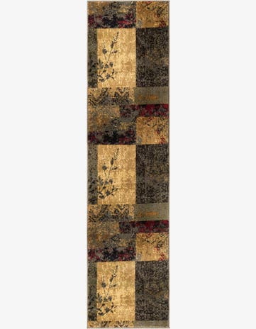 Beige Cafe Runner Rug