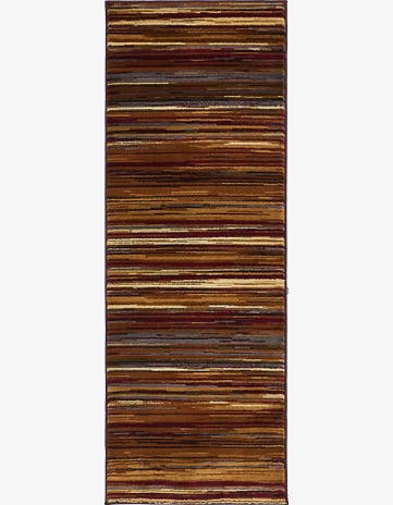 Beige Cafe Runner Rug