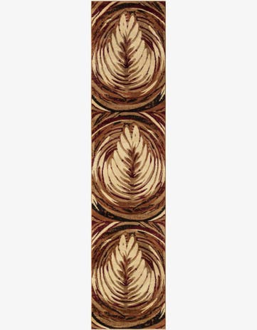 Beige Cafe Runner Rug