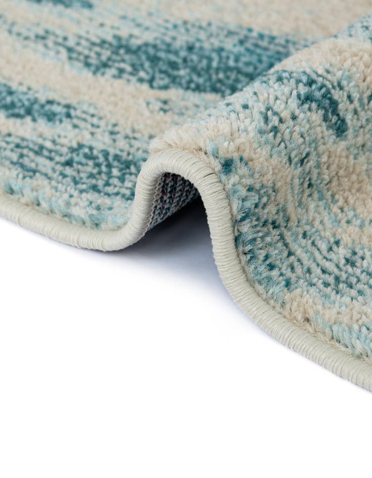 Detail image of 2' 7 x 10'  Washable Capri Runner Rug