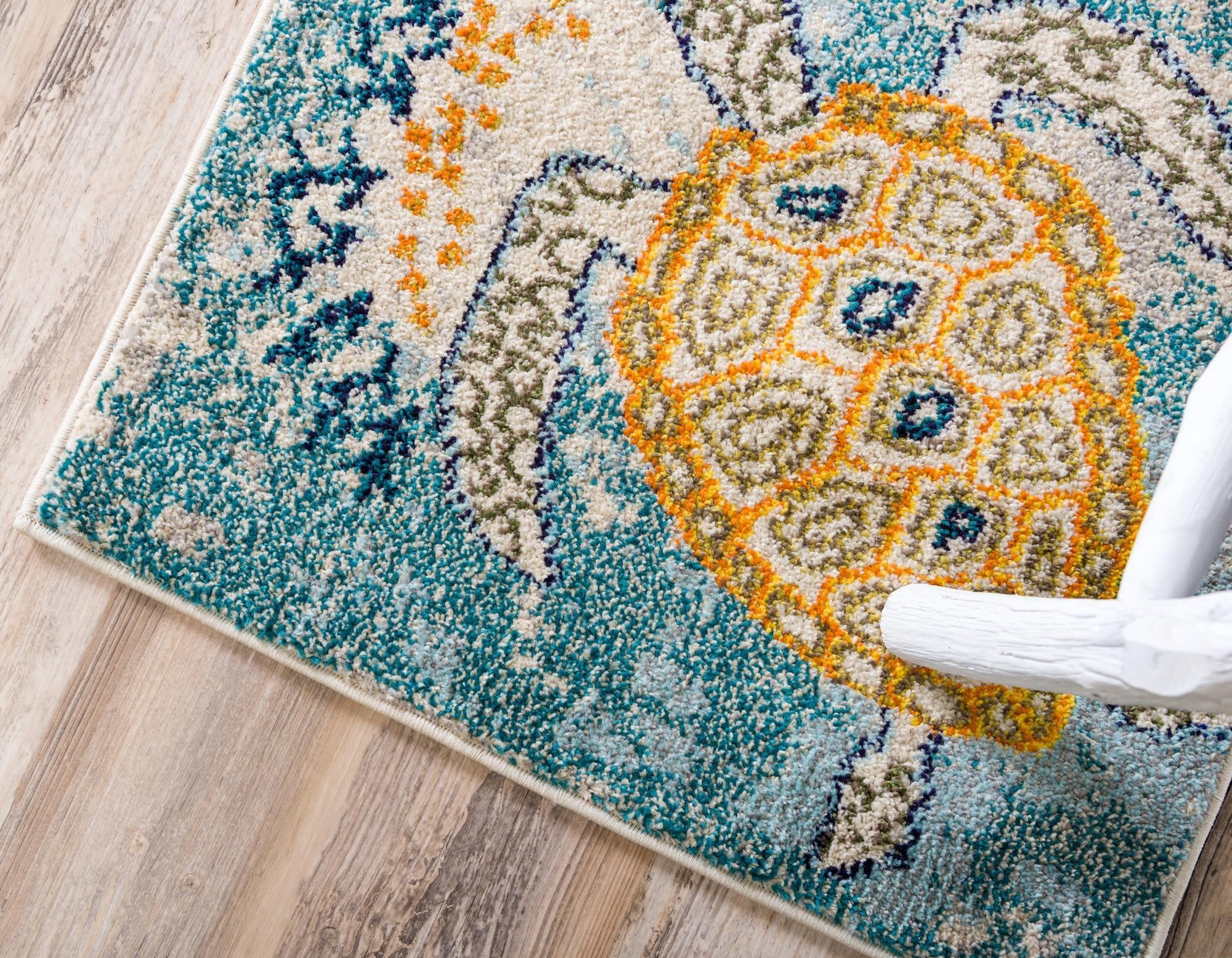 2' 7 x 12' Washable Capri Runner Rug