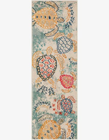 2' x 6' 1 Washable Capri Runner Rug