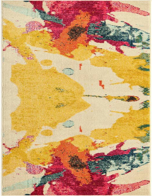Detail image of 2' 7 x 10' Washable Casablanca Runner Rug