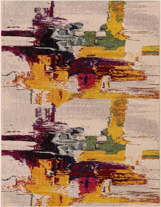Detail image of 2' 7 x 10' Washable Casablanca Runner Rug