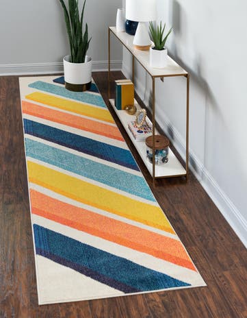 2' 7 x 10' Washable Casablanca Runner Rug