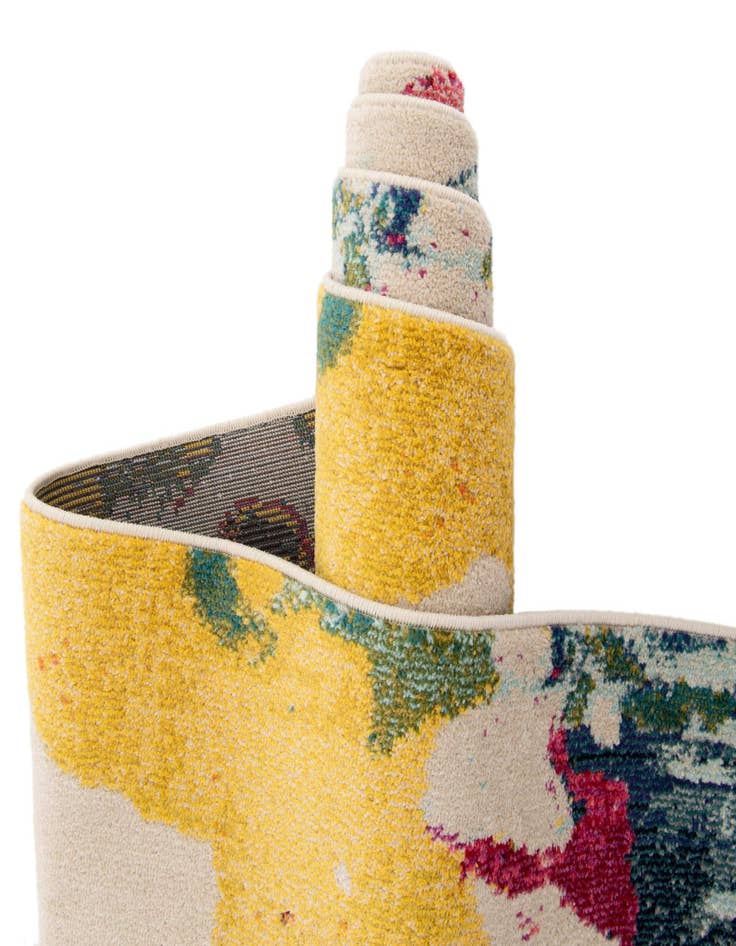 Detail image of 2' 2 x 6' 9  Washable Casablanca Runner Rug