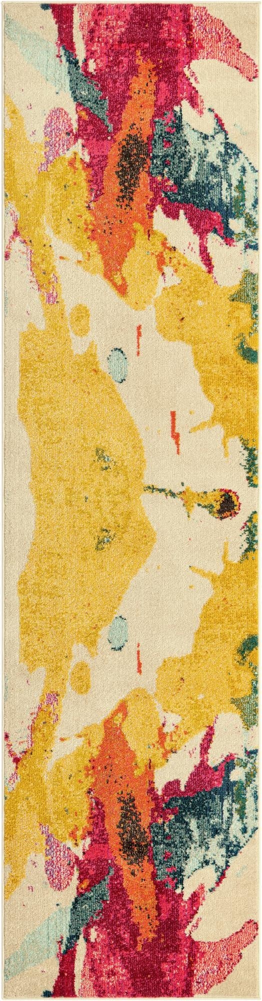 2' 7 x 10'  Washable Casablanca Runner Rug