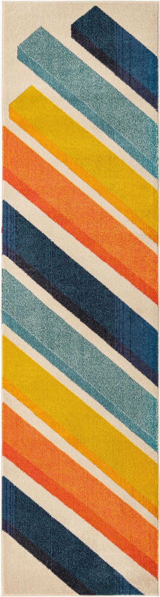 2' 7 x 10'  Washable Casablanca Runner Rug