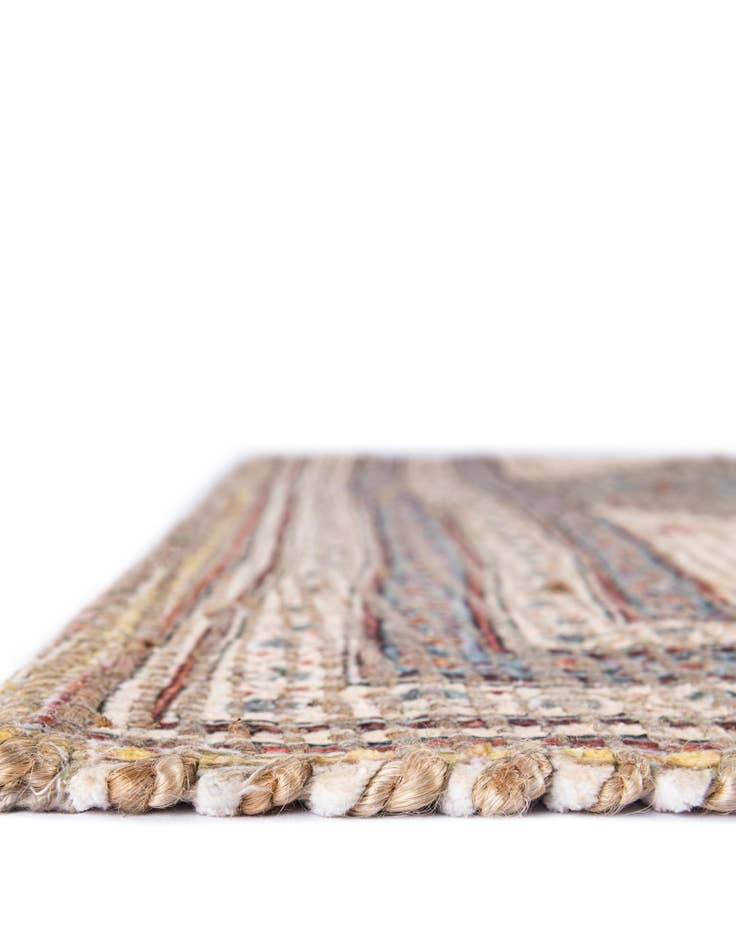 Detail image of 2' 2 x 6' 1 Chenille Jute Runner Rug