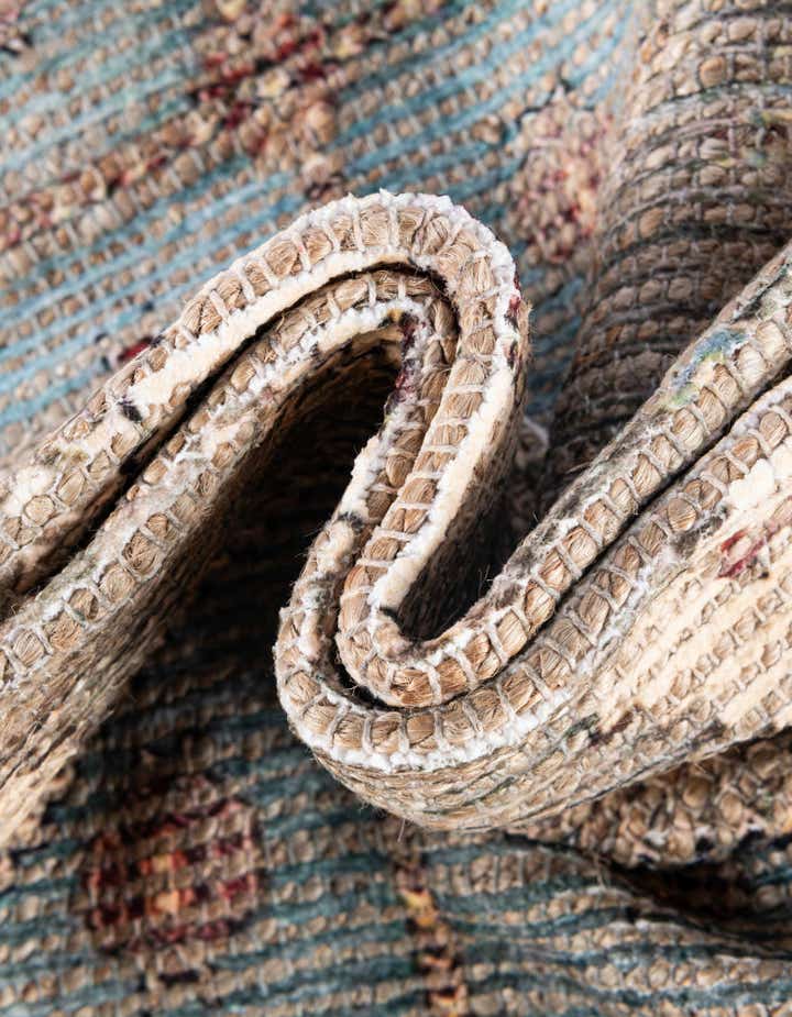 2' 2 x 6' 1 Chenille Jute Runner Rug