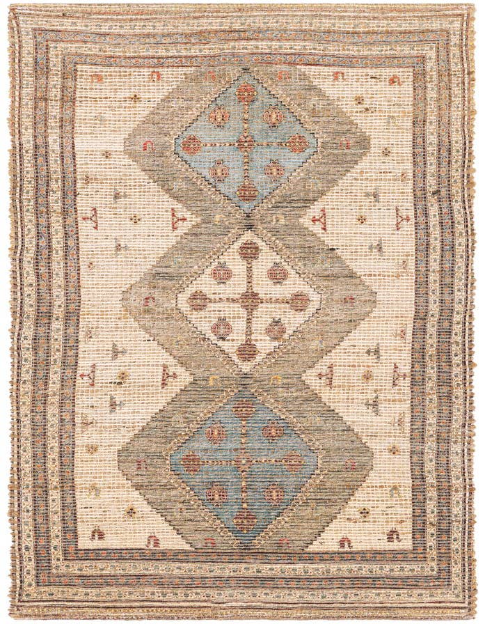 Detail image of 2' 2 x 6' 1 Chenille Jute Runner Rug