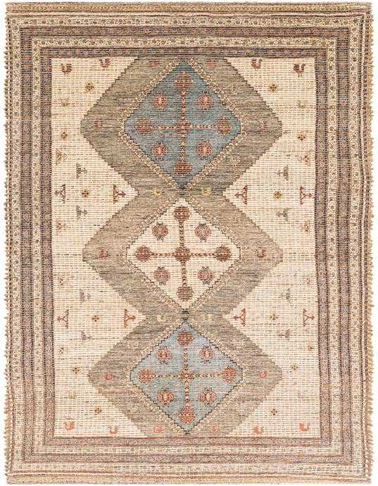 Detail image of 2' 2 x 8' Chenille Jute Runner Rug
