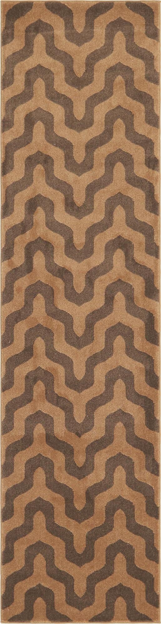 2' 7 x 9' 10 Chevron Runner Rug