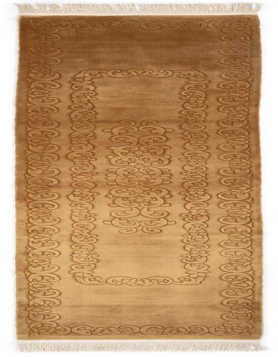 Detail image of 2' 9 x 11' 2 Hand Knotted China Wool Runner Rug