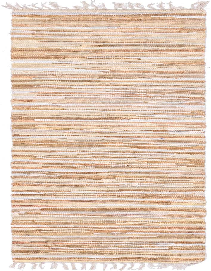 Detail image of 2' x 6' Hand Woven Chindi Cotton Runner Rug